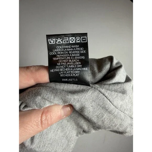 SER.O.YA Viv Gray Corset Bustier Crop Top Small Spaghetti Strap NWT - Picture 9 of 12